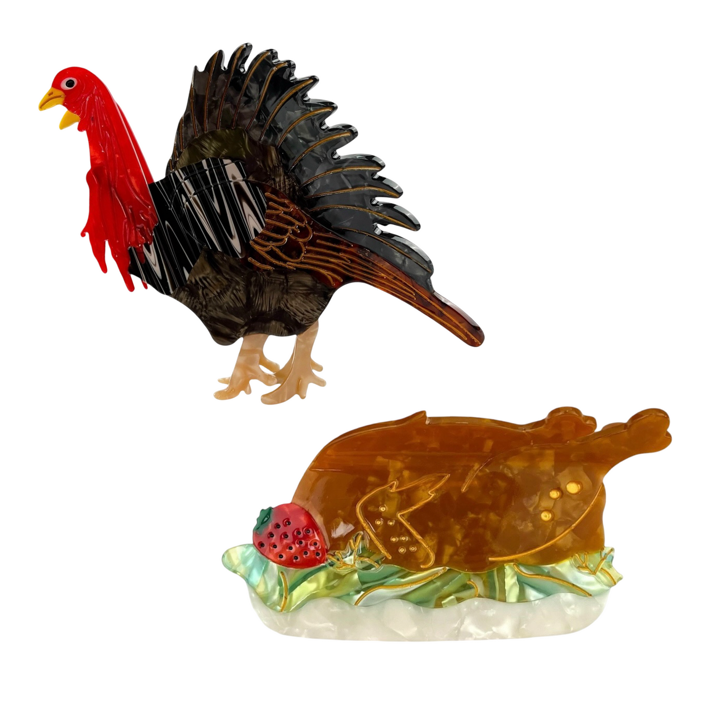 Hair Clip - Thanksgiving