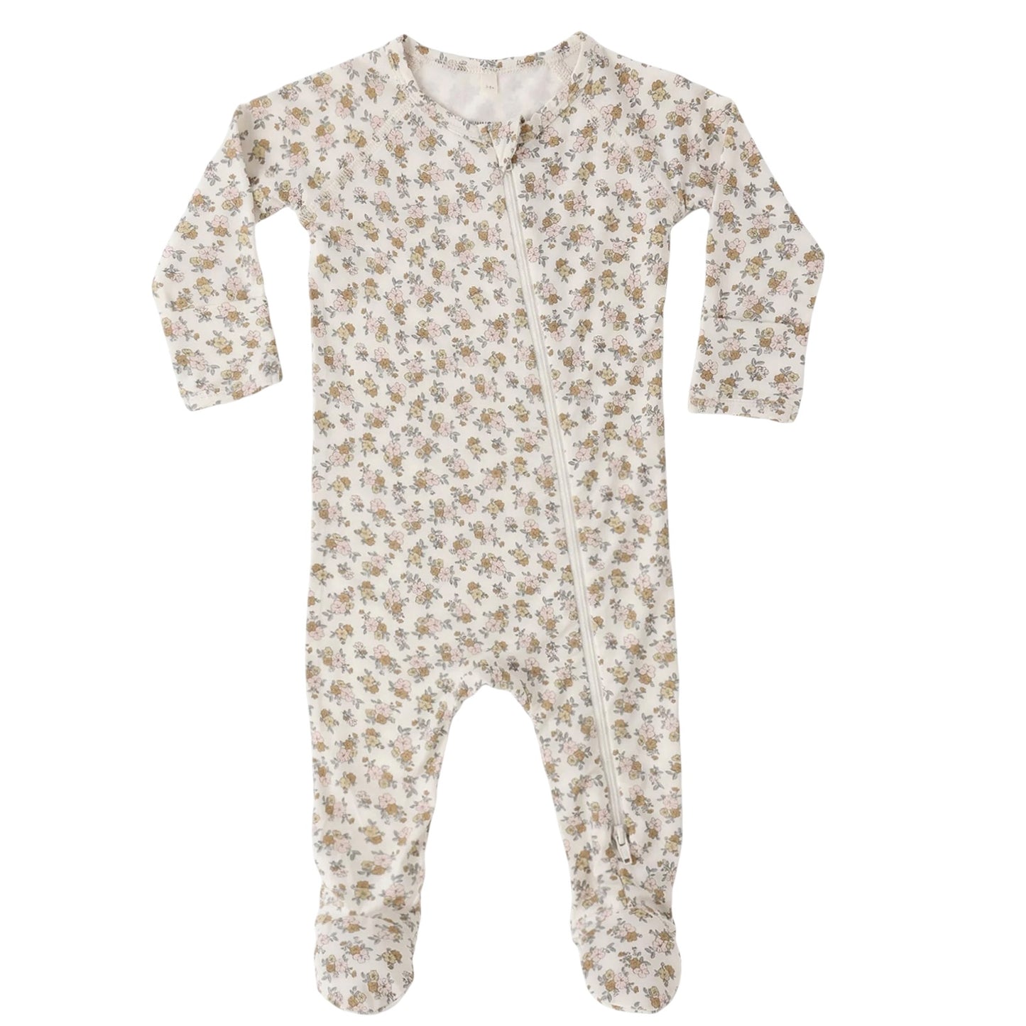 Bamboo Footie - Wildflower