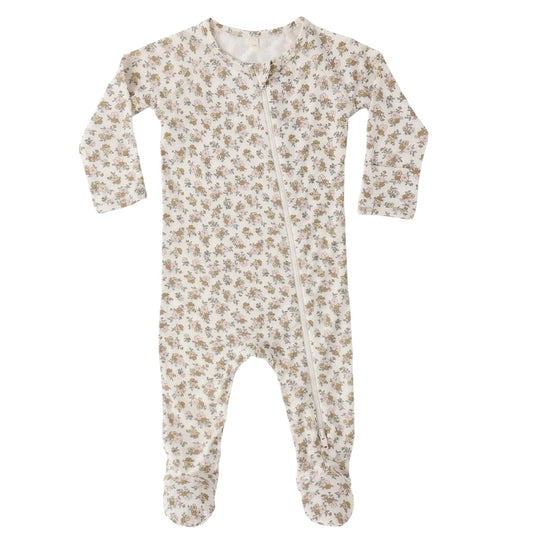 Bamboo Footie - Wildflower