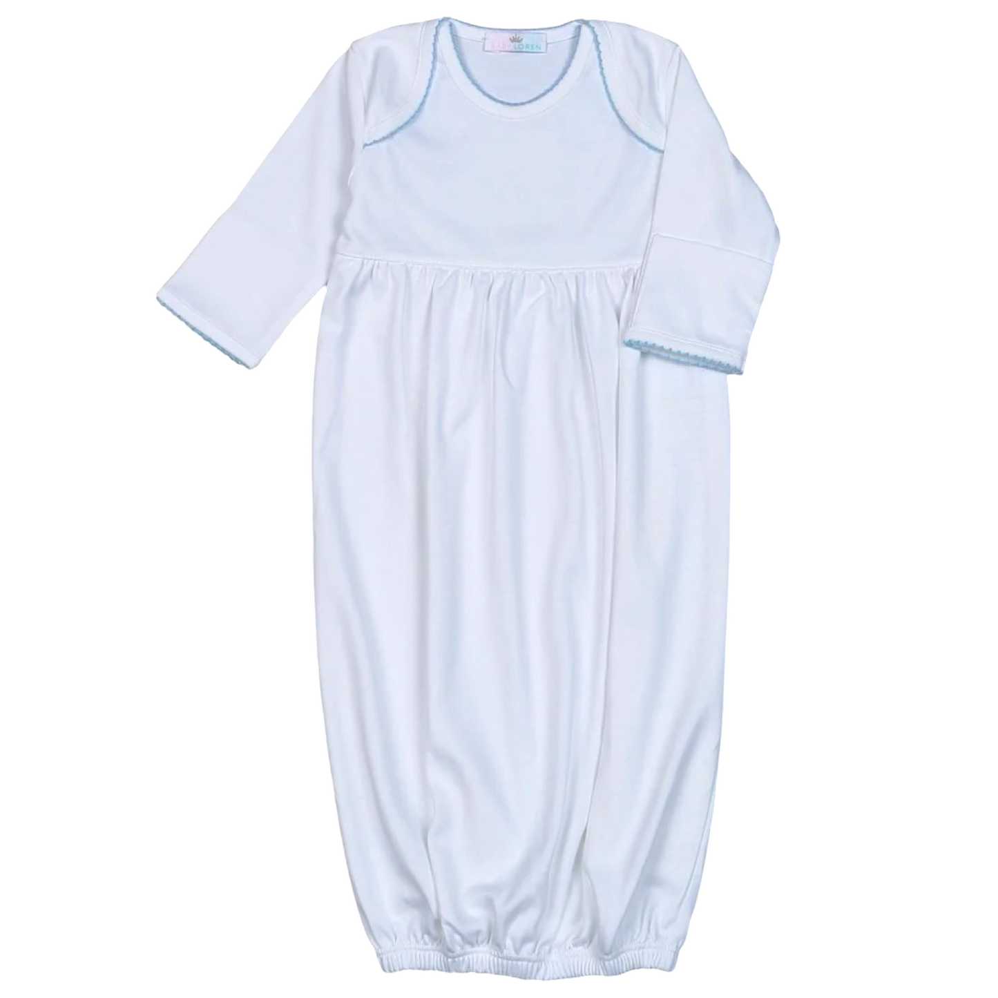 Pima Gown - Color Trim