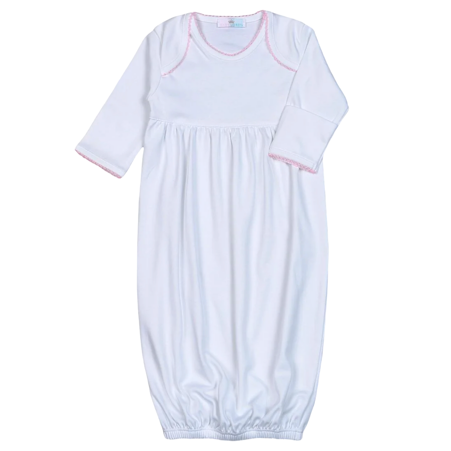 Pima Gown - Color Trim