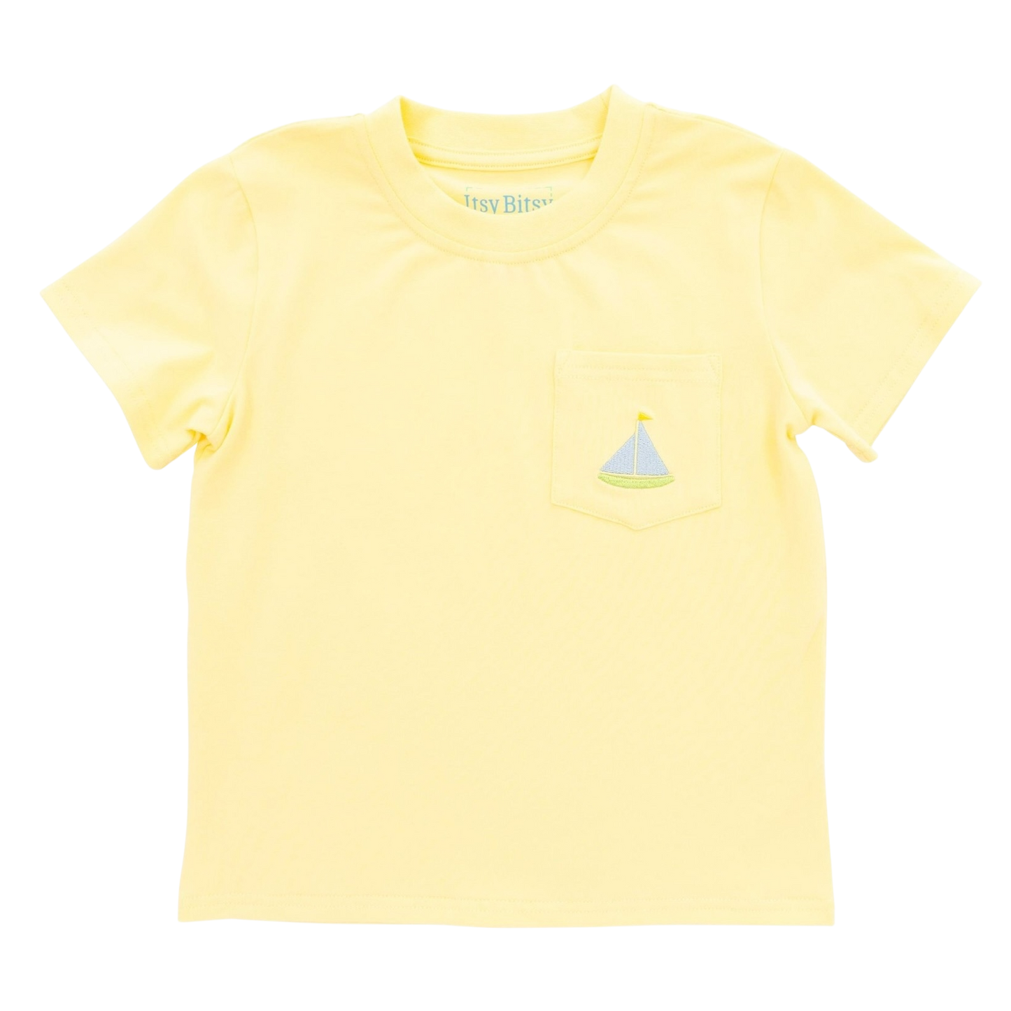 Pocket Tee - Sailboat