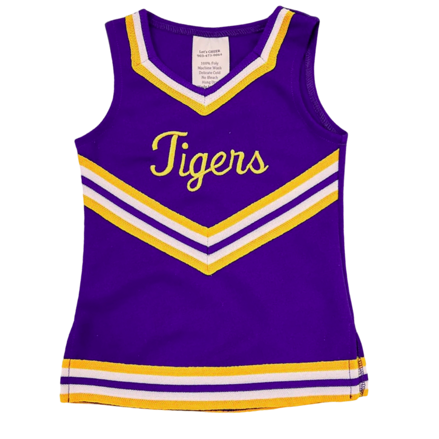 Cheer Uniform One Piece - Tigers