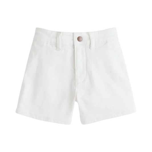 Denim Shorts - Ivory