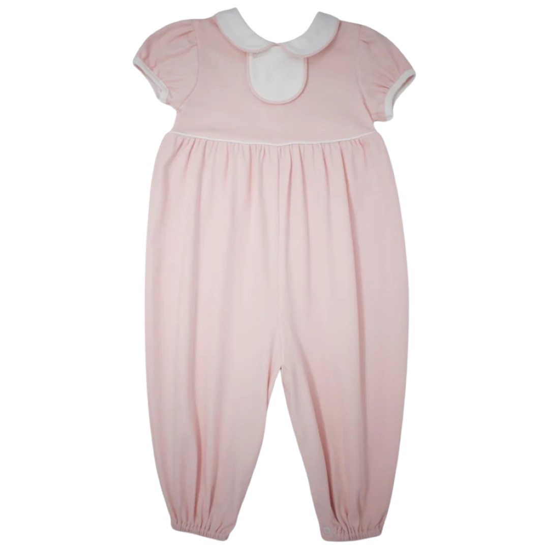 Lullaby Set Timeless Tab Romper - Pink