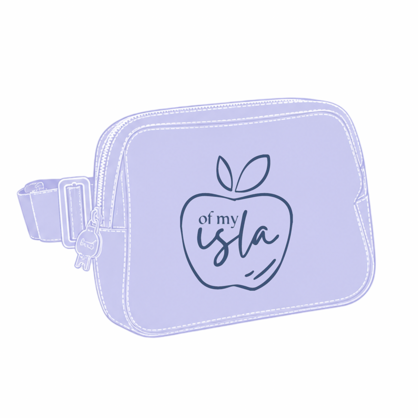 Coated Crossover Belt Bag