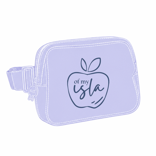 Coated Crossover Belt Bag