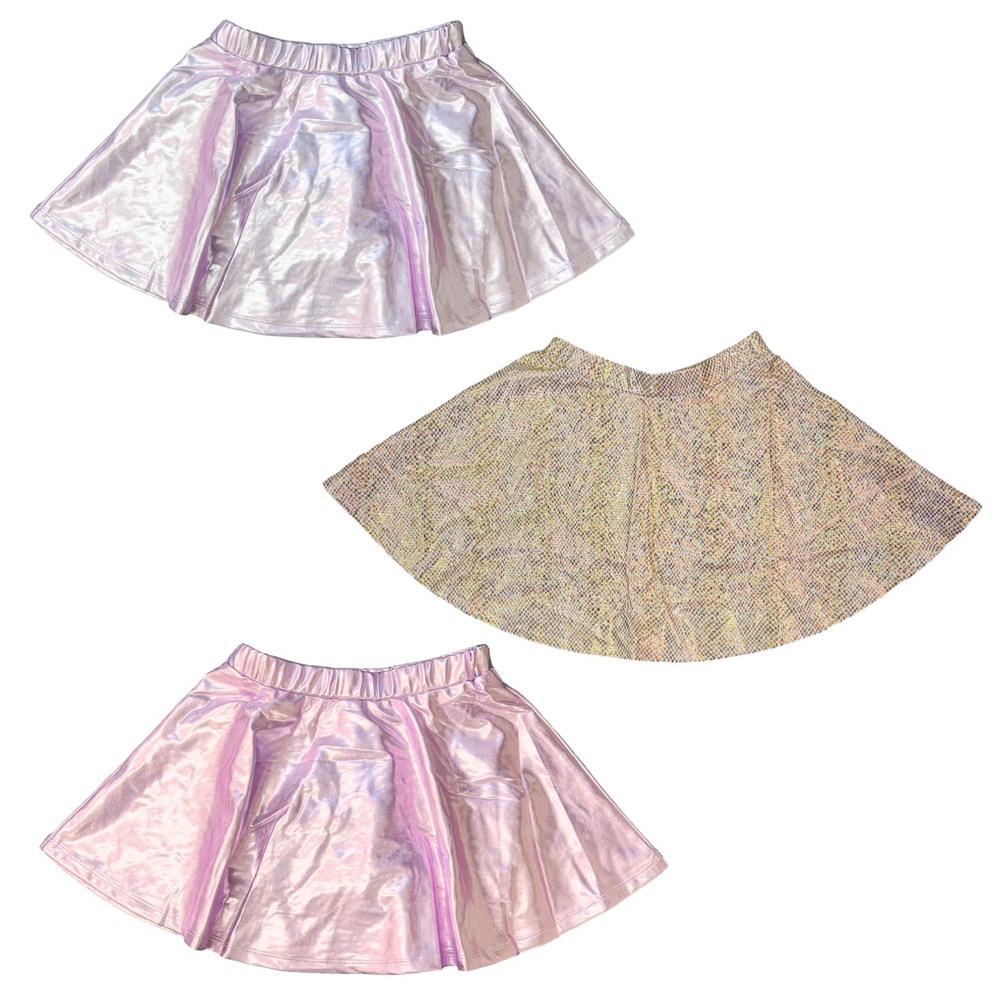 LB Metallic Skort