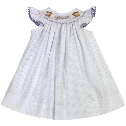 Krewe Bishop Smock Dress - Cheer