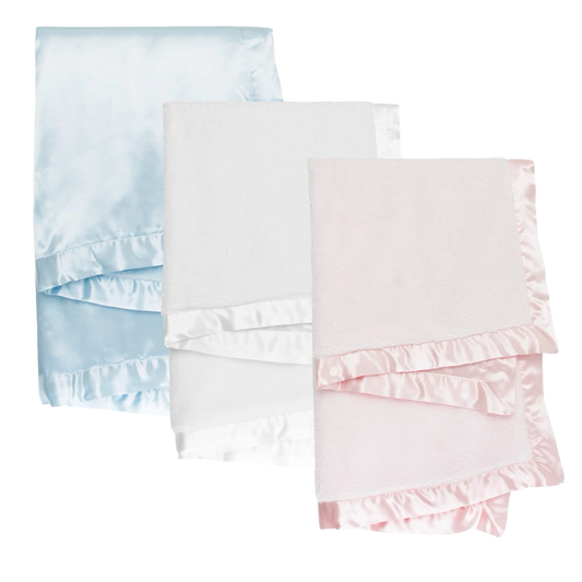 Chenille Satin Blanket