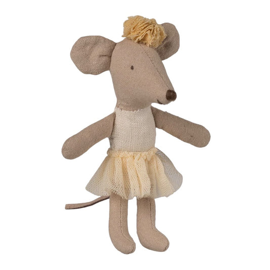 Ballerina Mouse Little Sister Off White