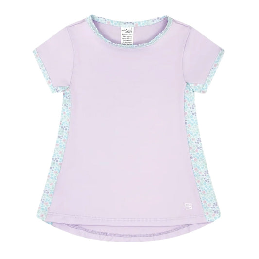 Blair Top - Petal Purple/Frosted Floral