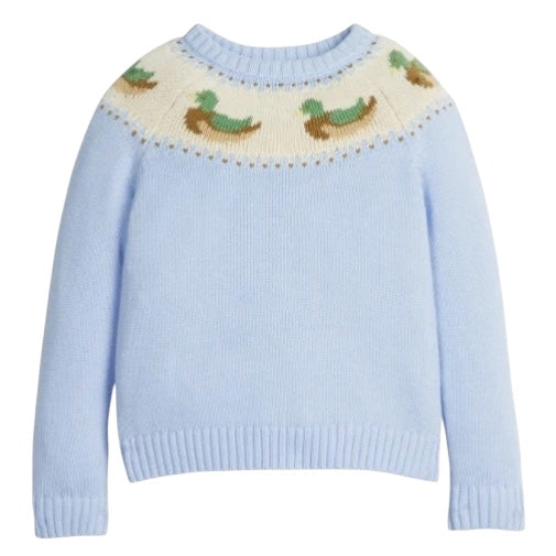 Fair Isle Sweater - Mallard