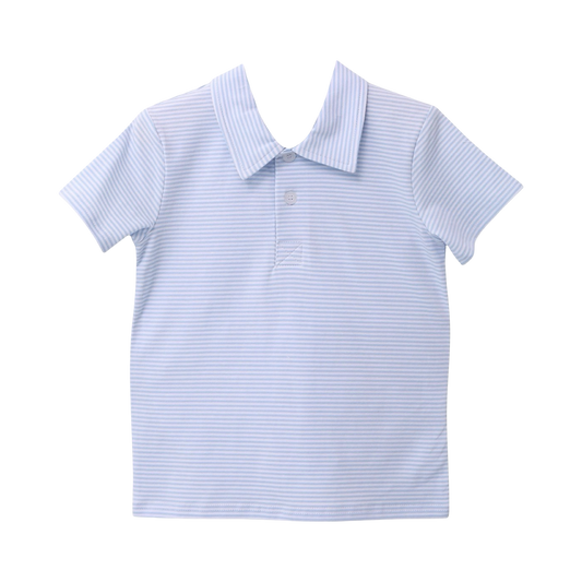 Henry Polo- Light Blue Stripe