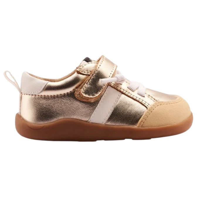 Retro Ground Gold Sneaker - Snow