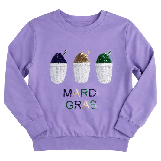 Sequin Top - Mardi Gras Snowball