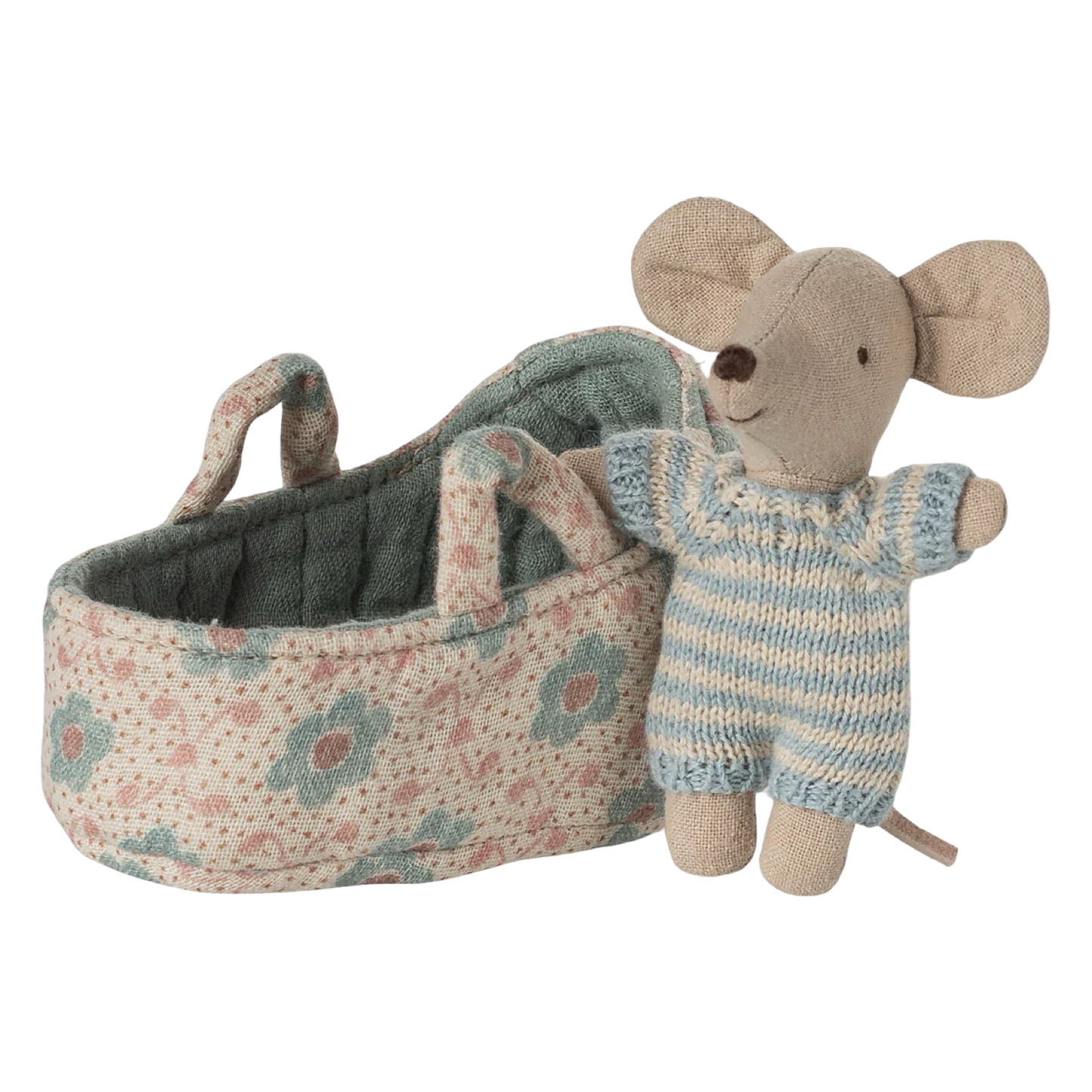 Baby Mouse in Carry Cot