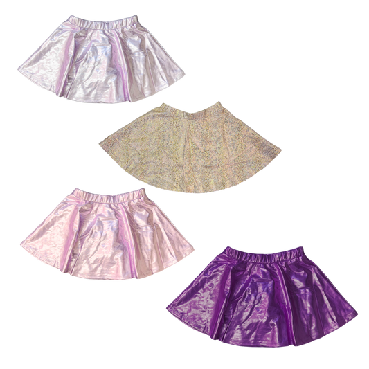 Metallic Skort