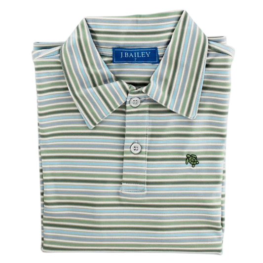 Bailey LS Performance Polo - Pine