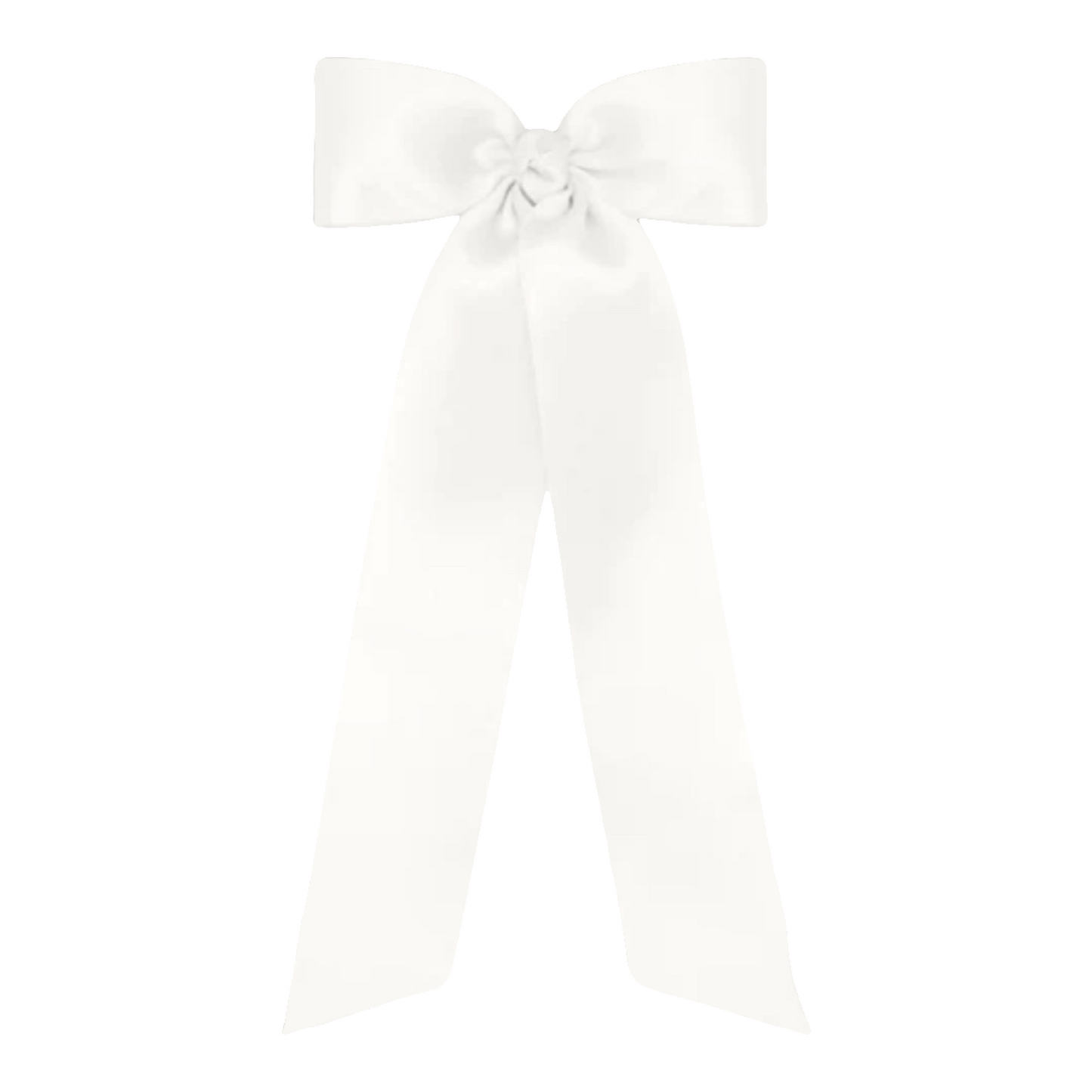 WO French Satin Tail Bow