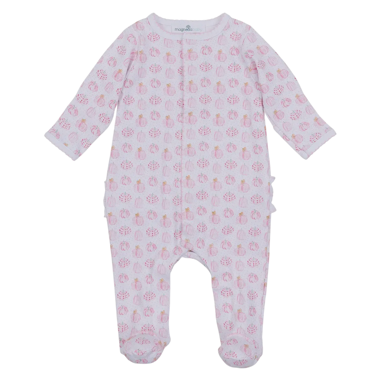 Ruffle Footie - Precious Pumpkins