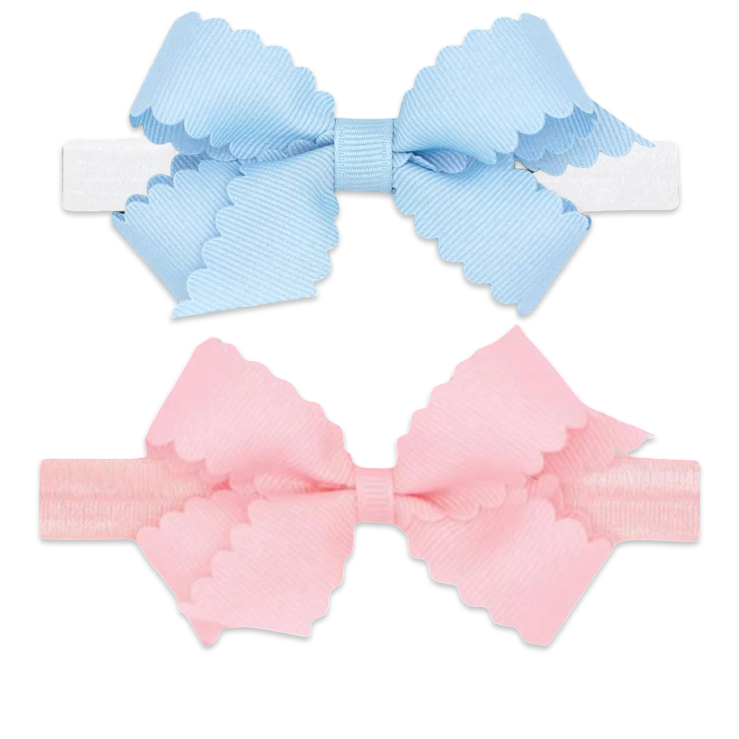 WO Scallop Headband Set