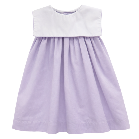 Bib Dress - Lavender