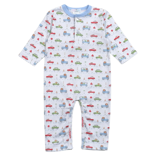 Loren Romper - Little Drivers