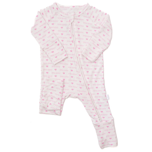 Long Sleeve Romper - Little Sister