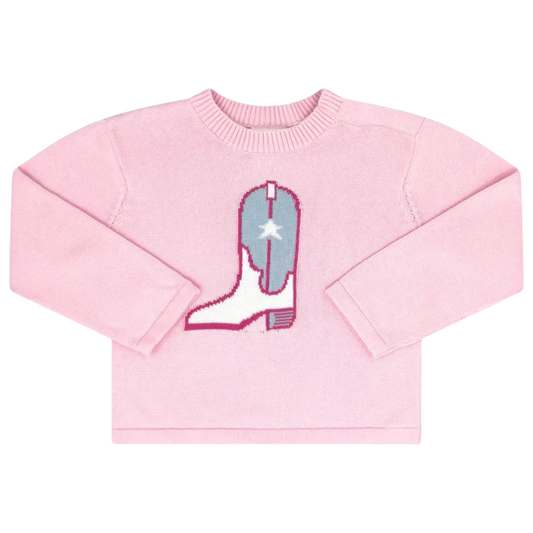 Lullaby Set Cozy Up Sweater -Pink Boot