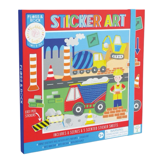 Construction Sticker Art