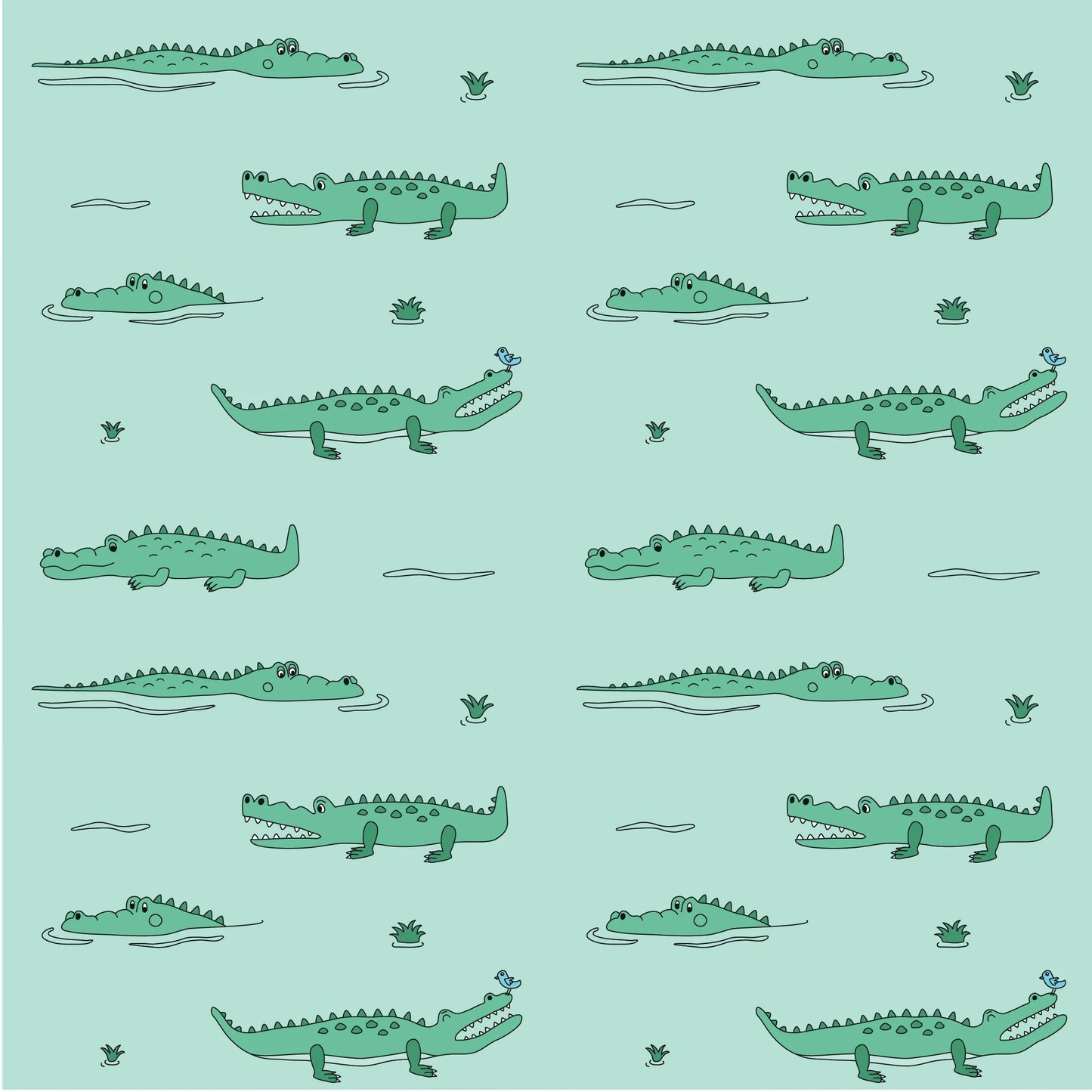 Noomie Footie - Alligators