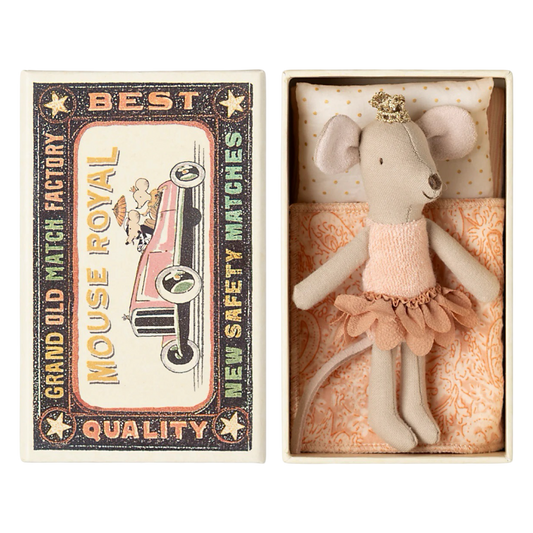 Princess Mouse Little Sister in Box- Pink