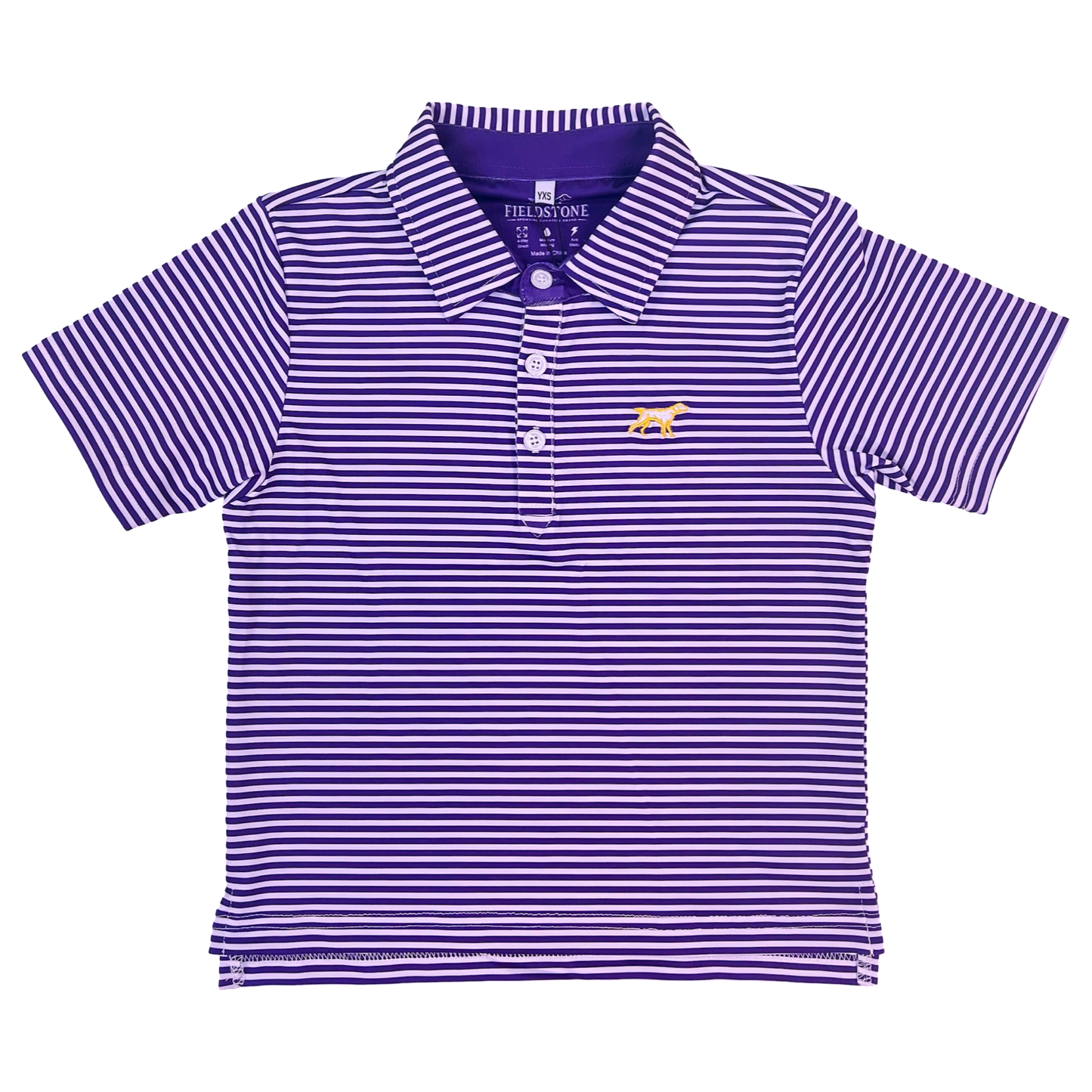 FS Polo - Purple/White