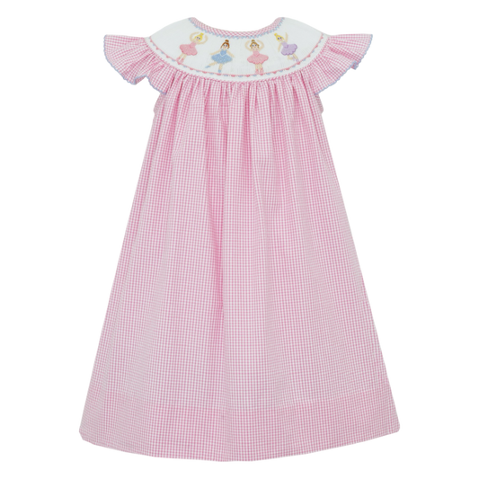 Smocked Dress - Ballerina