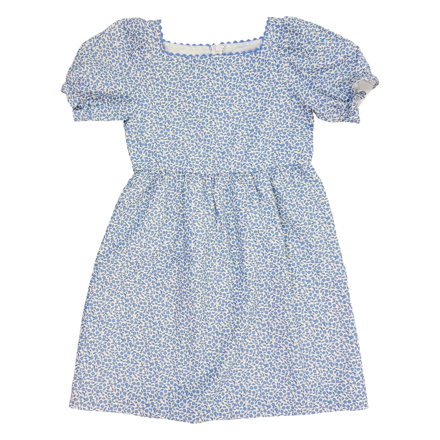 Puff Sleeve Dress - Vintage Floral