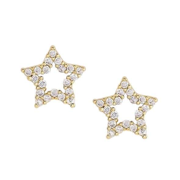 Earring - Star CZ