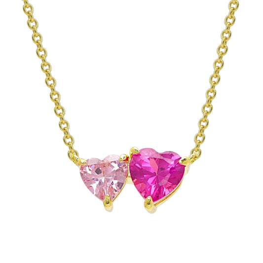Necklace - Heart CZ