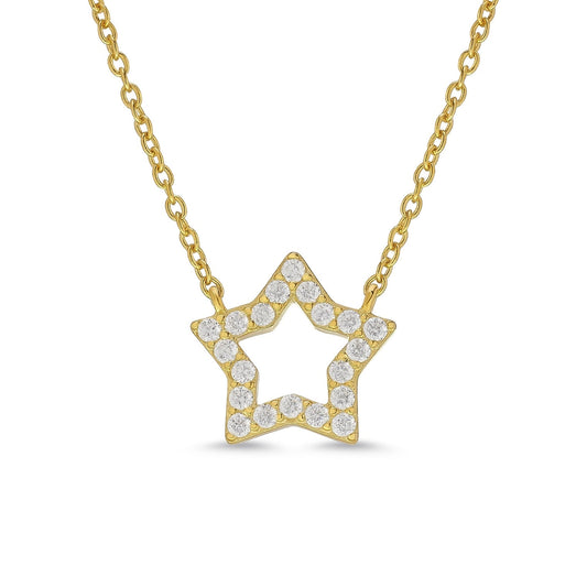 Necklace - Star CZ