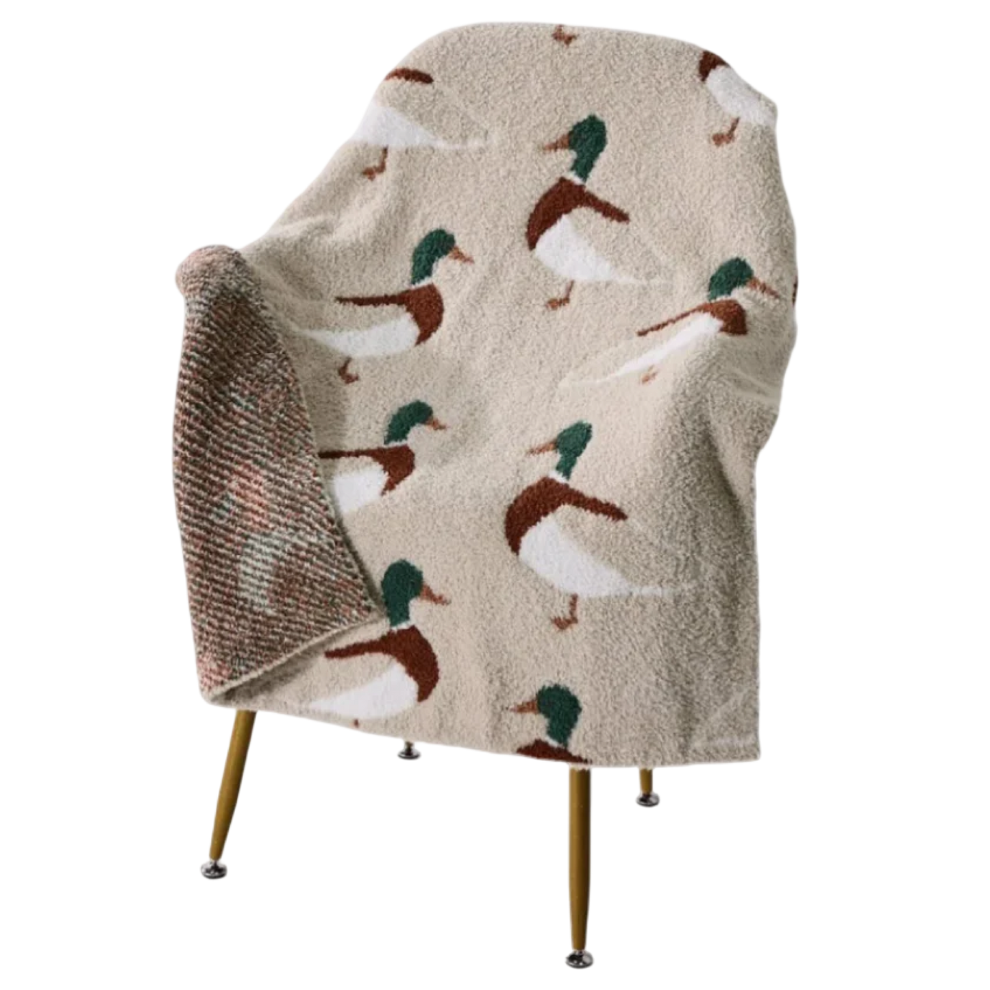 Chenille Blanket - Mallard