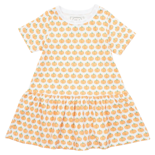 Lottie Dress - Harvest Pumpkin