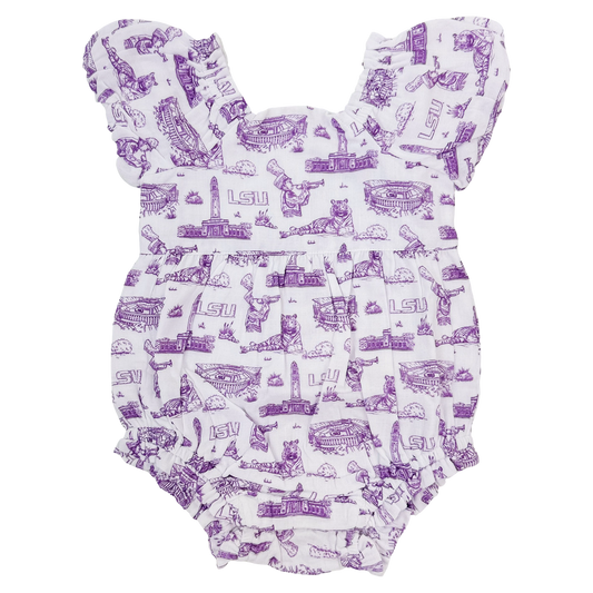 Toile Onesie - LSU