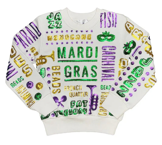 Sweatshirt - Mardi Gras