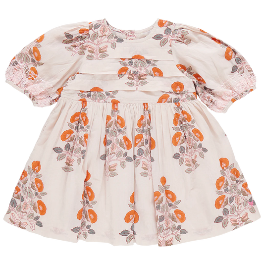 Pink Chicken Evelyn Dress - Cloud Floral