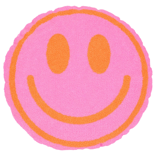 IC Happy Face Chenille Plush