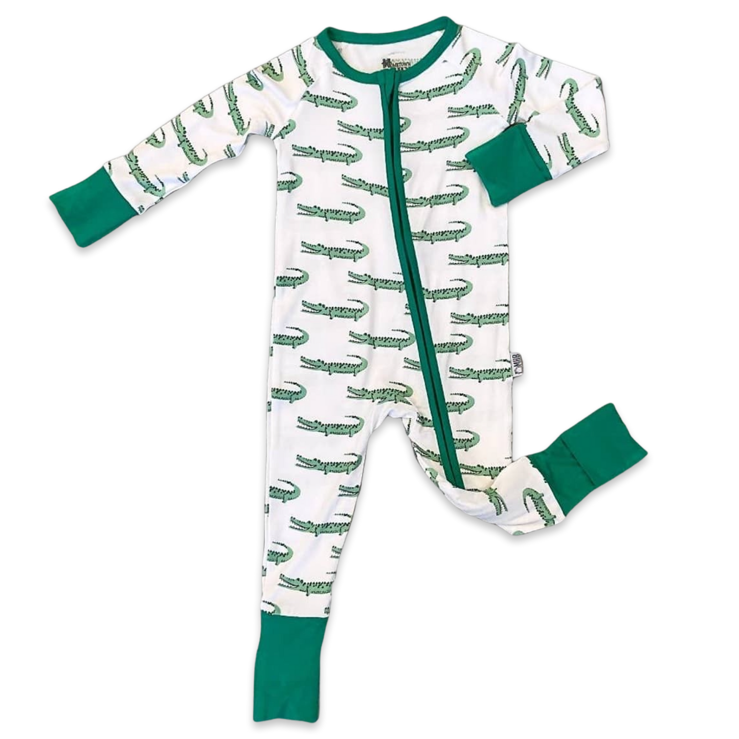 MHB Zippered Pajama - Alligator