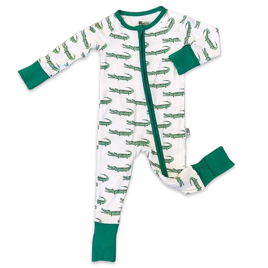 MHB Zippered Pajama - Alligator