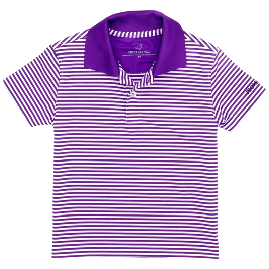 Properly Tied Polo - Purple