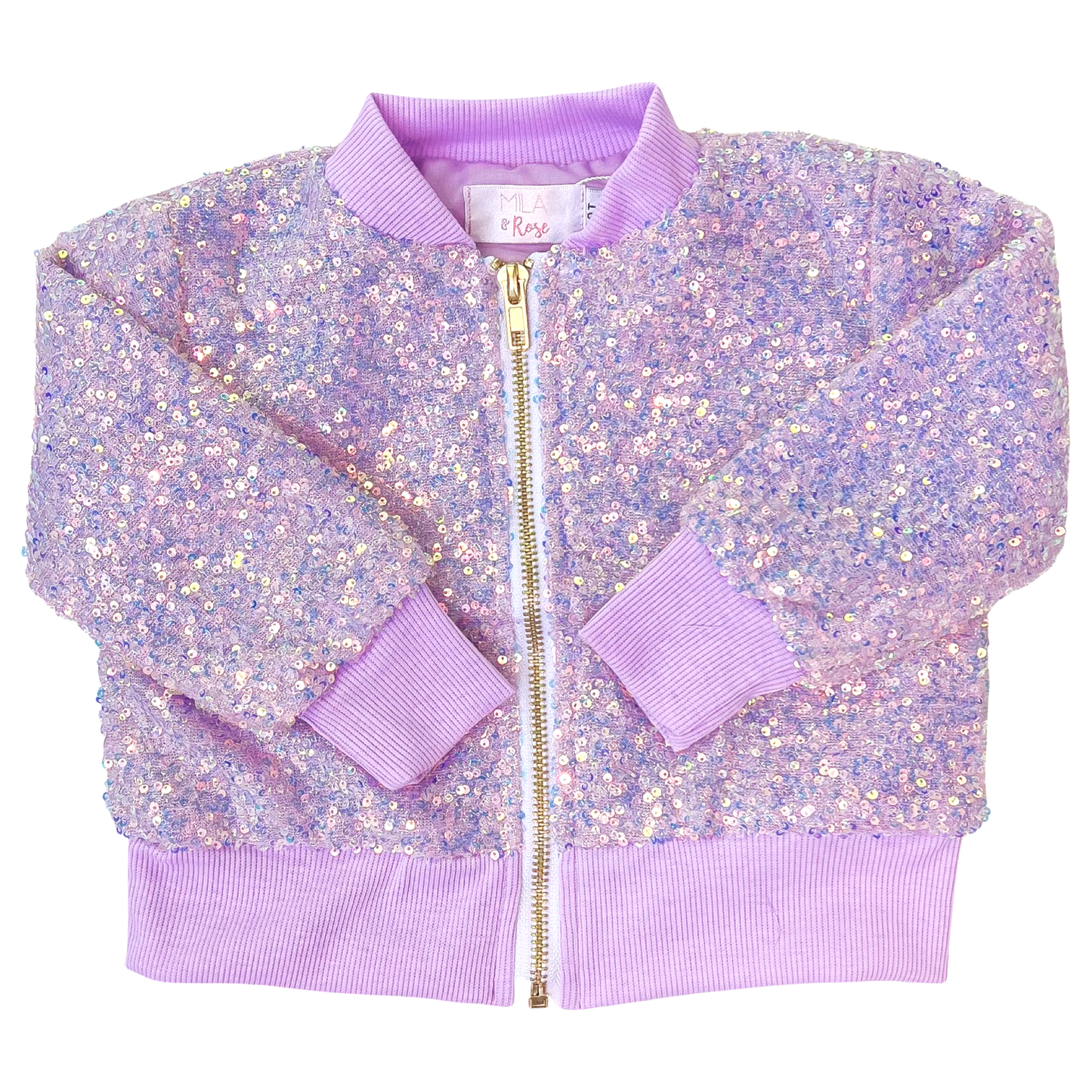 Mila & Rose Jacket - Lavender Sequin