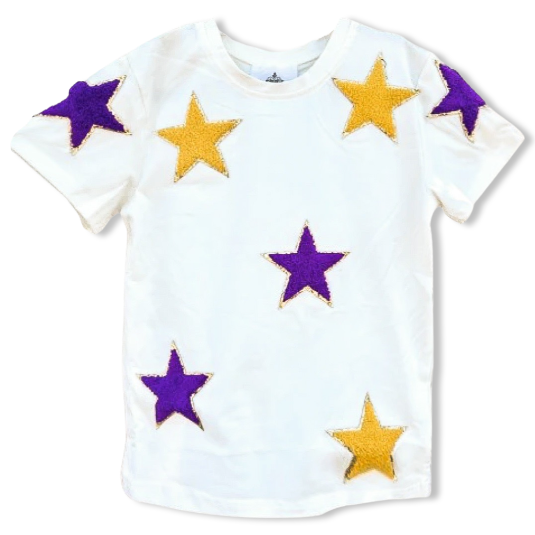 Belle Cher Chenille Top - Stars